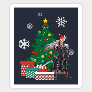 Sephiroth Around The Christmas Tree Final Fantasy Sticker